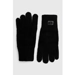 Ženske rukavice Tommy Jeans Tjw Cosy Knit Gloves AW0AW15481 Black BDS