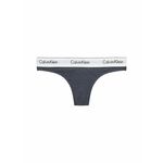 Calvin Klein Underwear Tanga gaćice plava melange / bijela