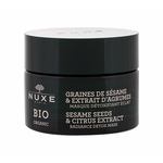 NUXE Bio Organic Sesame Seeds &amp; Citrus Extract maska za lice za sve vrste kože Radiance Detox Mask 50 ml
