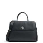 Calvin Klein - Torbica - crna. Srednje veličine torbica iz kolekcije Calvin Klein. na kopčanje izrađen od ekološke kože.