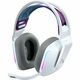 Slušalice Logitech G733, bežične, gaming, mikrofon, over-ear, RGB, PC, PS4, bijele