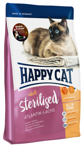 Happy Cat Supreme Fit &amp; Well Adult Sterilised - losos 10 kg