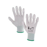 SOLO rukavice, umočene u poliuretan, bijele, vel.06