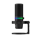 Mikrofon HYPERX DuoCast, RGB, USB, crni