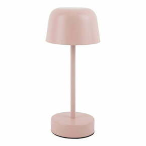 Svijetlo ružičasta LED stolna lampa (visina 28 cm) Brio – Leitmotiv