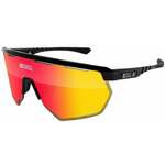 SCICON Aerowing Black Gloss/SCNPP Multimirror Red/Clear Biciklističke naočale