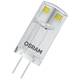 OSRAM 4058075758001 LED Energetska učinkovitost 2021 F (A - G) G4 0.9 W = 10 W toplo bijela (Ø x V) 12 mm x 12 mm 5 St.