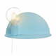 Plava zidna svjetiljka s policom Homemania Decor Shelfie