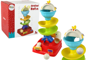 Sensory Toy Falling Ball Egg Chicken Slide