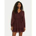ONLY Haljina za svaki dan Tiva 15224789 Tamnocrvena Regular Fit