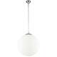 ECO-Light CITY I-LAMPD/S35 BCO viseća svjetiljka E27 60 W bijela, krom boja