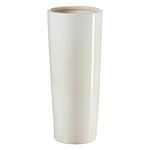 Vase 16,5 x 16,5 x 40,5 cm Ceramic Beige