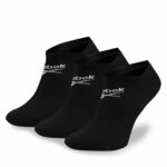 Set od 3 para unisex visokih čarapa Reebok R0353-SS24 (3-pack) Crna
