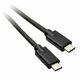 InLine USB 3.2 Gen.2 Kabel, USB Typ-C Stecker/Stecker, schwarz - 1m 35701A