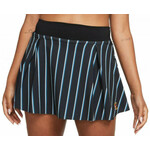 Ženska teniska suknja Nike Dri-Fit Club Skirt Regular Stripe Tennis Heritage W - black