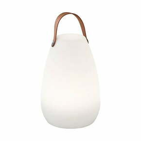Bijela/smeđa LED stolna lampa (visina 26 cm) Ruby – Fischer &amp; Honsel