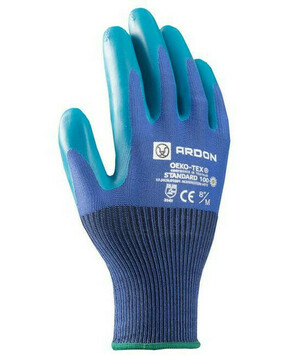 Umočene rukavice ARDON®GREEN TOUCH 10/XL - s prodajnom etiketom - zelene | A8017/10