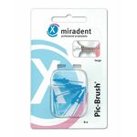 Miradent Pic-Brush, refill kit, blue 6er