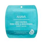 AHAVA Age Control Even Tone &amp; Brightening Sheet Mask posvjetljujuća i hidratantna maska za lice 17 g za žene