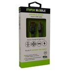 MAXMOBILE DATA KABEL MICRO USB DOUBLE SIDED srebrni 2m