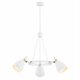 ARGON 6148 | Charlotte-AR Argon luster svjetiljka elementi koji se mogu okretati 3x E27 bijelo, mesing
