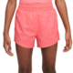 Djevojke kratke hlače Nike Dri-Fit One High-Waisted Woven Training Shorts - sea coral/white