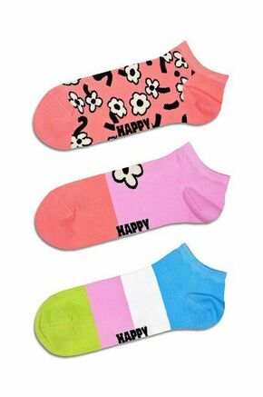 Happy Socks Čarape svijetlozelena / roza / ružičasta / bijela
