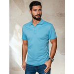 Koszulka polo męska niebieska Dstreet Other