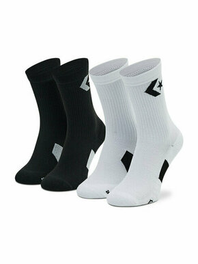 Set od 2 para ženskih visokih čarapa Converse E1095A 2010