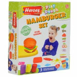 Play-Dough: Heroes Hamburger plastelin set 7kom