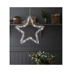 Svjetlosni ukras s božićnim motivom u srebrnoj boji ø 46 cm Tangle – Markslöjd