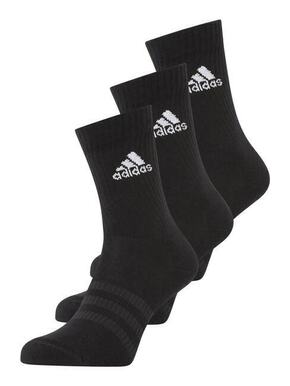 ADIDAS SPORTSWEAR Sportske čarape 'Cushioned Crew ' tamo siva / crna / bijela