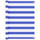 vidaXL Balkonski zastor plavo-bijeli 90 x 400 cm HDPE