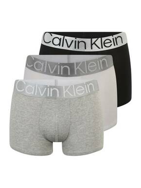 Calvin Klein Underwear Bokserice srebrno siva / siva melange / crna / bijela
