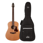 SEAGULL S6 ORIGINAL QIT, elektro-akustična gitara + podstavljena Seagull torba