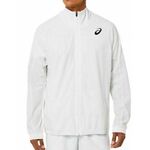 Muška sportski pulover Asics Men Match Jacket - brilliant white
