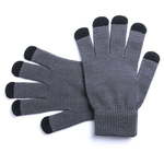 WEBHIDDENBRAND rukavice za zaslone na dodir, sive, uni
