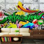 Samoljepljiva foto tapeta - Urban Graffiti 245x175