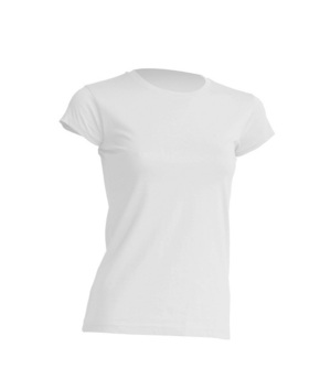 Ženska t-shirt majica kratki rukav r-neck bijela