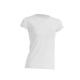 Ženska t-shirt majica kratki rukav r-neck bijela, vel: XL