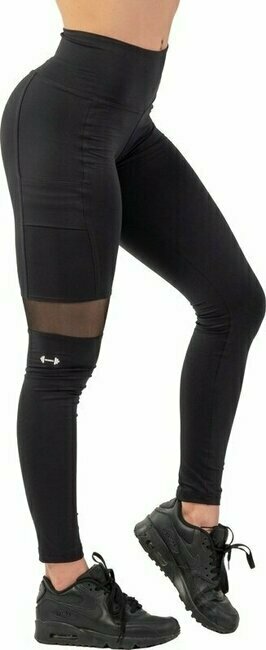 Nebbia Sporty Smart Pocket High-Waist Leggings Black S Fitness hlače