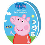 Peppa Pig puzzle za bojanje 42kom