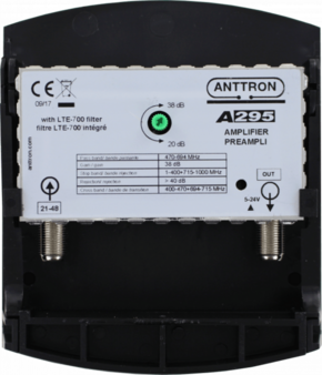 Pojačalo A295 Anttron 5G/LTE 1 ULAZ 38dB