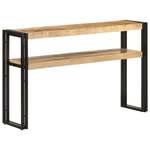 Konzolni stol 120 x 30 x 75 cm od grubog drva manga