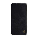 Maska Nillkin Qin Pro Leather za iPhone 14 Plus (crna)