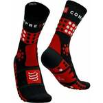Visoke unisex čarape Compressport Trekking SCRU2009017 Black/Core Red/White