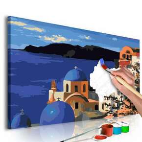 Slika za samostalno slikanje - Santorini 60x40