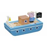 Peppa Pig Wood Boat &amp; Figure