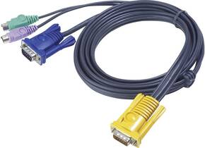 ATEN KVM priključni kabel [1x SPHD-15-utikač - 2x muški konektor PS/2