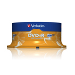 DVD-R VERBATIM 16x (25)spindle 43522
